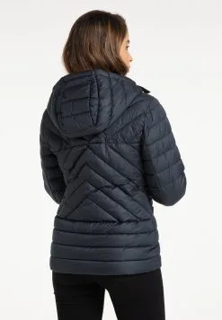 Faina Caspio - Gewatteerde Jas - Dunkelmarine -Outlet Faina Winkel ca7e2b4888704246bfb0f17873f313ad