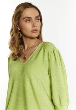 Faina Blouses Met Korte Mouw Blouse Dames Limoen -Outlet Faina Winkel cb8450a6298f765d77baa95cf4b09aac