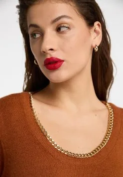 Faina Tuxe - Trui - Dunkelkamel -Outlet Faina Winkel cbc1ec548a3048af955701a28faad97c