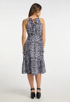 Faina Zomerjurken Zomerjurk Dames Grijs -Outlet Faina Winkel ccc0f12bb6d2fe1677d2594f3d94b09e