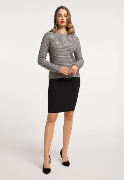 Faina Fijngebreide Truien Trui Dames Grijs Gemêleerd -Outlet Faina Winkel cdfb1a81ebf874df3a0fec15c2f761d9