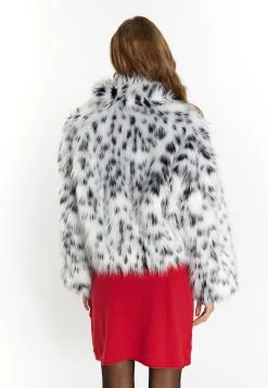 Faina Winterjas - Schwarz Weiss -Outlet Faina Winkel ce6820c4dddd4654ac9d31ee8dccb543