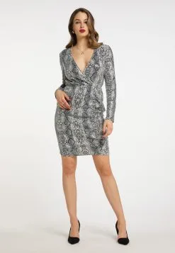 Faina Cocktailjurken Cocktailjurk Dames Antraciet / Stone Grey / Lichtgrijs / Donkergrijs -Outlet Faina Winkel d0e1e570bd22aeed378d1c75a04e7d0c