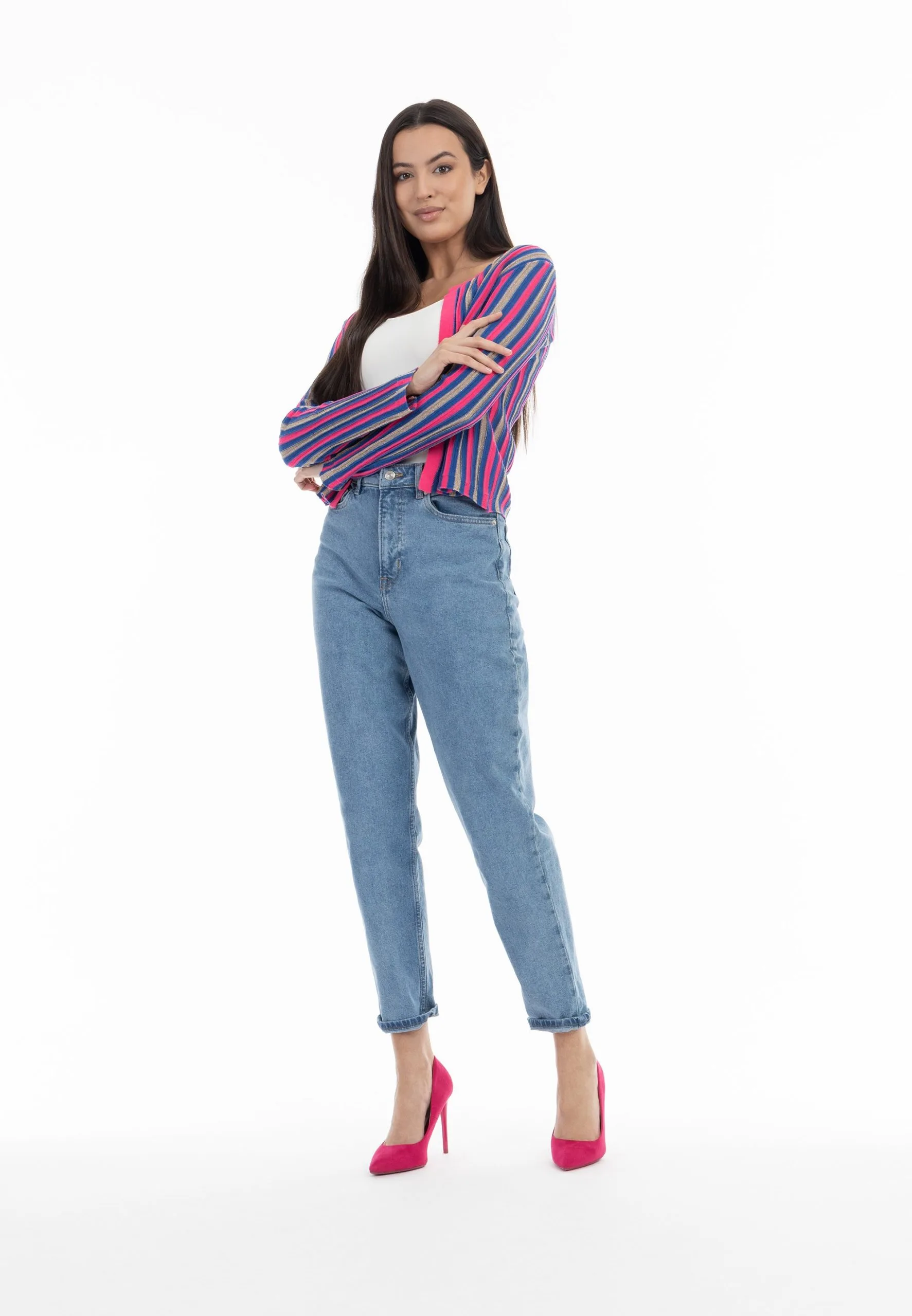 Faina Vest - Pink Mehrfarbig 7 Faina Vest - Pink Mehrfarbig - Afbeelding 5