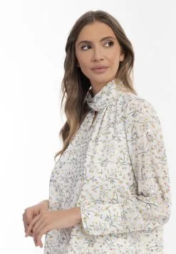 Faina Blouseshirts Blouse Dames Offwhite -Outlet Faina Winkel d58caa76914a8e148226095cec7edeb5