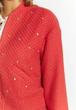 Faina Boucé Mit Strass-Steinen Nally - Vest - Rot -Outlet Faina Winkel d5aaa7dda57f45169b5275e15b5a1be8