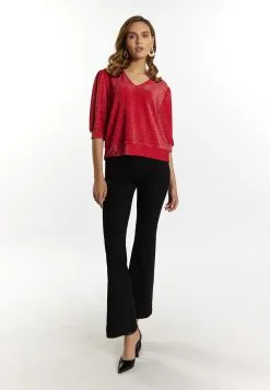 Faina Blouses Met Korte Mouw Blouse Dames Rood -Outlet Faina Winkel d6795c7d5d2ed8d4442cdeed0c568134