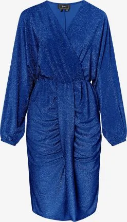 Faina Mini Jurken Jurk Dames Royal Blue/koningsblauw