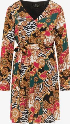 Faina Mini Jurken Jurk Dames Donkergroen