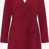 Faina Mini Jurken Jurk Dames Wijnrood -Outlet Faina Winkel d8e8be1ae5a509213cb0b81e3e332a23