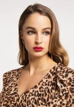 Faina Blouseshirts Blouse Dames Bruin / Lichtbruin -Outlet Faina Winkel d9625e13ac2ac1f25a4fe96b33ac75f2