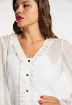 Faina Blouses & Tunieken Blouse Dames Wit -Outlet Faina Winkel dba07f83c821d25fa027f5d158e10868