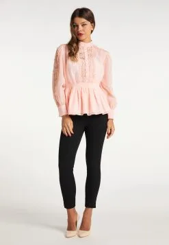 Faina Overhemden Blouse Dames Perzik -Outlet Faina Winkel dff376c5cc14630f40040fd68e5fbe94