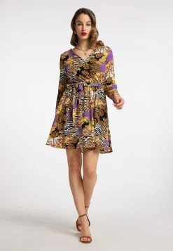 Faina Mini Jurken Jurk Dames Lichtoranje -Outlet Faina Winkel e19b421d58e28b1e8a2c7e901e121e4d