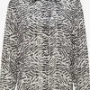 Faina Overhemden Blouse Dames Zwart / Wit -Outlet Faina Winkel e636ac31b93386104879421937d2694e