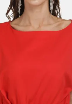 Faina Zomerjurken Zomerjurk Dames Rood -Outlet Faina Winkel e6731a3eb07a7a90cb31df75bf98ea57