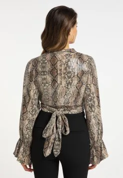 Faina Blouseshirts Blouse Dames Beige -Outlet Faina Winkel e8b8875bc0d93da543a7ae9babefe612