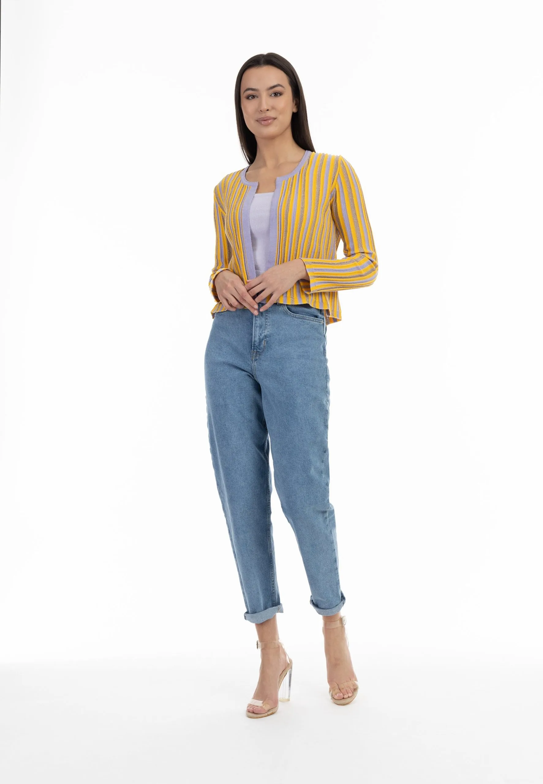 Faina Vest - Flieder Multicolor 4 Faina Vest - Flieder Multicolor - Afbeelding 2