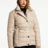 Faina Caspio - Winterjas - Beige -Outlet Faina Winkel eeb9f31ec4d642278c7895556c61d57d