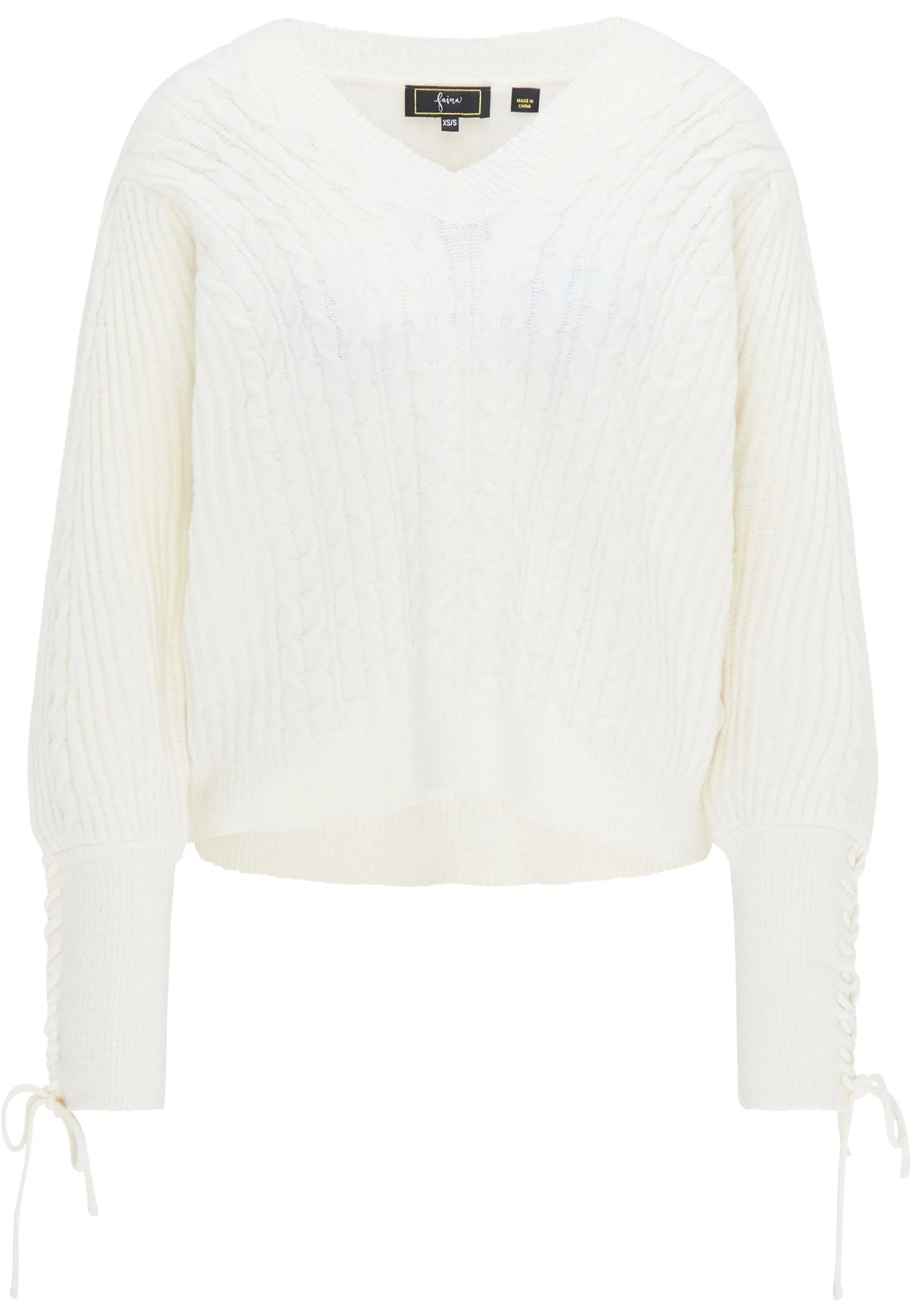 Faina Trui - Wollweiss 7 Faina Trui - Wollweiss - Afbeelding 5