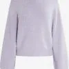 Faina Fijngebreide Truien Trui Dames Lavendel