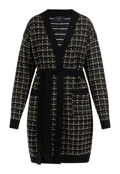 Faina Mit Effektgarn Aleva - Vest - Schwarz -Outlet Faina Winkel eff73f24507c440a976a5892edd2be40