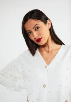 Faina Tuxe - Vest - Weiss -Outlet Faina Winkel f38ffbff600249a98166acb37eee309f