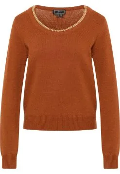 Faina Tuxe - Trui - Dunkelkamel -Outlet Faina Winkel f61aa10165a64c4a89b274be616a2f10