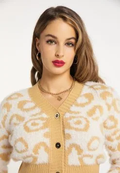 Faina Imane - Vest - Wollweiss Hellkamel -Outlet Faina Winkel fb4fc1e20b044f3388a54e472dcf432c