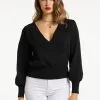 Faina Nascita - Trui - Schwarz -Outlet Faina Winkel fe5a0668173e425f8c295503c8245598