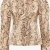Faina Blouseshirts Blouse Dames Beige / Ecru -Outlet Faina Winkel ff674b4fb6fe34f2a297cdce75f6c475
