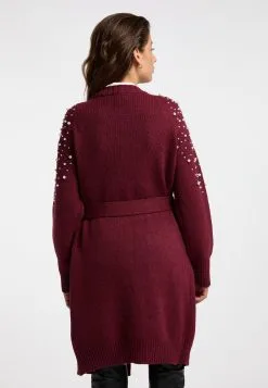 Faina Vest - Dunkelkirschrot -Outlet Faina Winkel ffb63039554e4d918f434f12f410be94